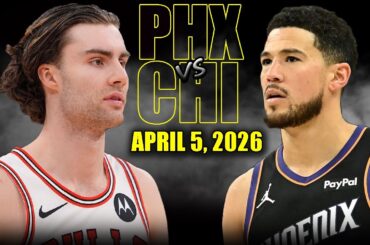 Phoenix Suns vs Chicago Bulls Full Game Highlights – April 5, 2026 | NBA Season