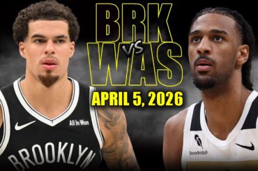 Brooklyn Nets vs Washington Wizards Full Game Highlights – April 5, 2026 | NBA Season