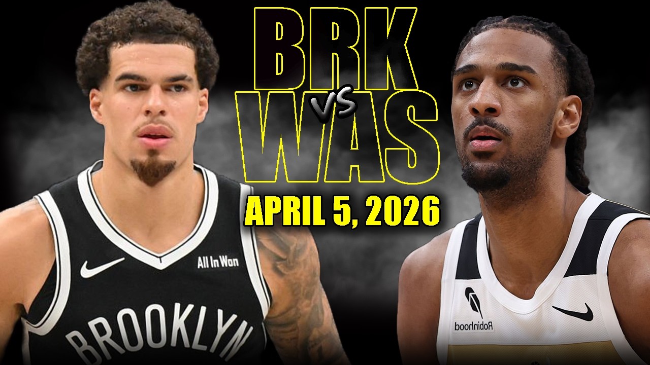 Brooklyn Nets vs Washington Wizards Full Game Highlights – April 5, 2026 | NBA Season