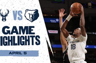 Memphis Grizzlies Highlights vs  Milwaukee Bucks