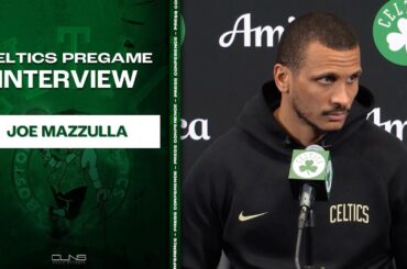 Joe Mazzulla PREVIEWS Nikola Vucevic's Return to Play | Celtics vs Raptors Pregame