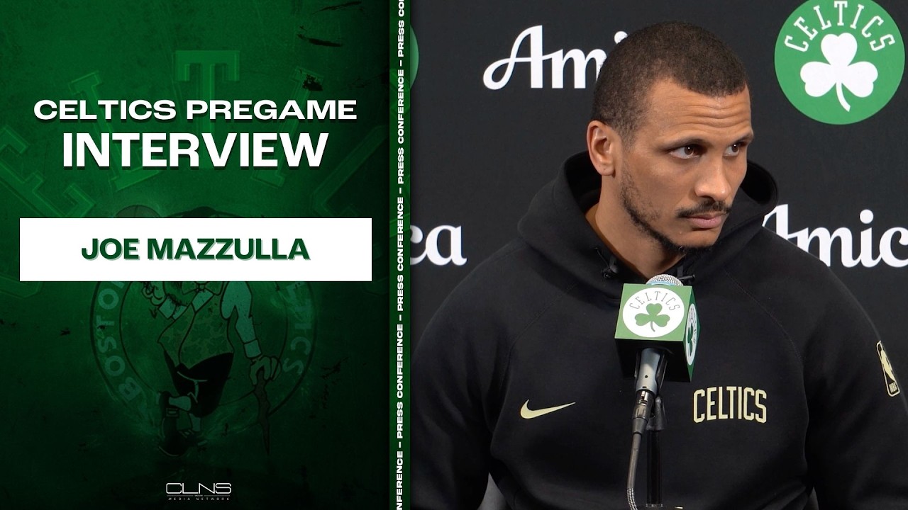 Joe Mazzulla PREVIEWS Nikola Vucevic's Return to Play | Celtics vs Raptors Pregame