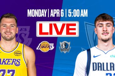 Los Angeles Lakers at Dallas Mavericks | Regular Season | [OFFICIAL LIVE STREAM]