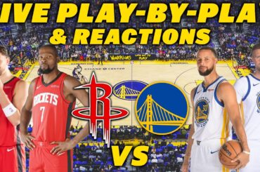 Houston Rockets vs Golden State Warriors | Live Play-By-Play & Reactions