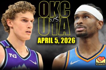 Oklahoma City Thunder vs Utah Jazz Full Game Highlights – April 5, 2026 | NBA Season