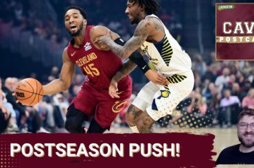 CAVS POSTCAST:Cleveland Cavaliers SWEEP Indiana Pacers as Donovan Mitchell and James Harden DOMINATE