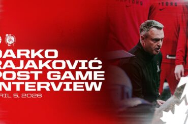 Darko Rajakovic | Post Game at Celtics | April 05, 2026