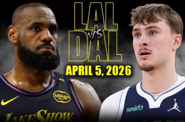 Los Angeles Lakers vs Dallas Mavericks Full Game Highlights – April 5, 2026 | NBA Season