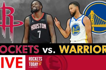 NBA LIVE STREAM 🚨 Houston Rockets vs. Golden State Warriors Live Streaming Scoreboard & Box Score