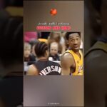 Trash Talk Exchange Allen Iverson and Kobe Bryant 2001 NBA Finals Lakers vs 76ers