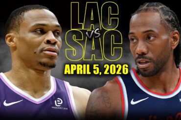 Los Angeles Clippers vs Sacramento Kings Full Game Highlights – April 5, 2026 | NBA Season