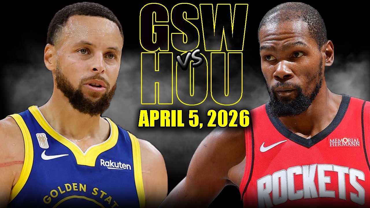 Golden State Warriors vs Houston Rockets Full Game Highlights – April 5, 2026 | NBA Season