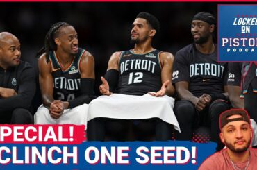 UNBELIEVABLE: The Detroit Pistons CLINCH 1st Seed In The Eastern Conference, Back Where They Belong!