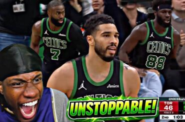 CELTICS BIG 3 GOES OFF! CELTICS VS RAPTORS REACTION