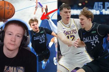 Cooper Flagg COOKED us... Reacting to Mavericks vs Lakers!