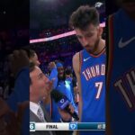 Found our rhythm and kept it rolling ⛈️ #okcthunder