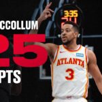 CJ McCollum drops game-high 25 Points in Hawks Win in Brooklyn