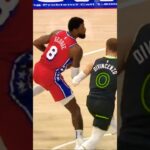 PAUL GEORGE WITH THE NASTY STEP-BACK 🤧 #nbahighlights #paulgeorge #philadelphia76ers