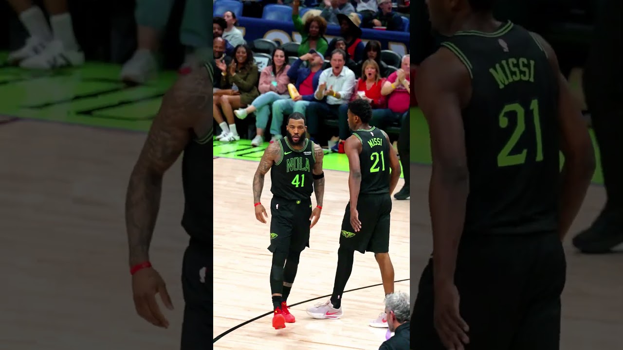 Yves Missi HUGE DUNK vs. Magic #pelicans #nba #shorts