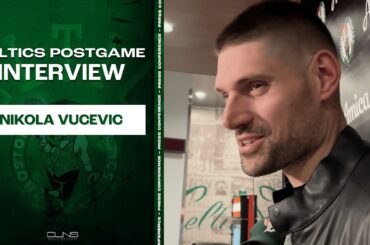 Nikola Vucevic on Return to Celtics Lineup | FULL Postgame Interview 4-5