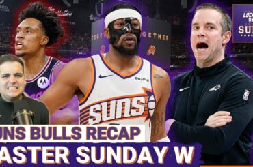 The Phoenix Suns Beat The Chicago Bulls To Help Strengthen Their Grasp On The 7th Seed In The West!