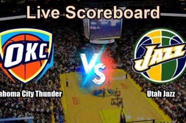 Oklahoma City Thunder vs Utah Jazz Live Score - USA NBA