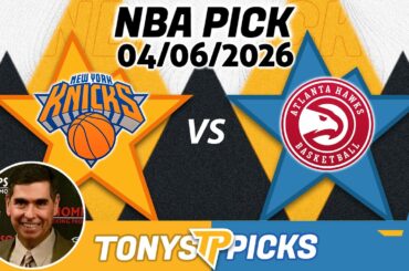 New York Knicks vs Atlanta Hawks Pick 4/6/26 NBA Pick Prediction