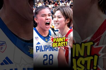 Kacey Dela Rosa OWNS the Paint vs Japan! 💪