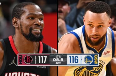 Steph Curry ALMOST CALLED GAME 😱 Intense FINAL SECONDS | Rockets vs Warriors