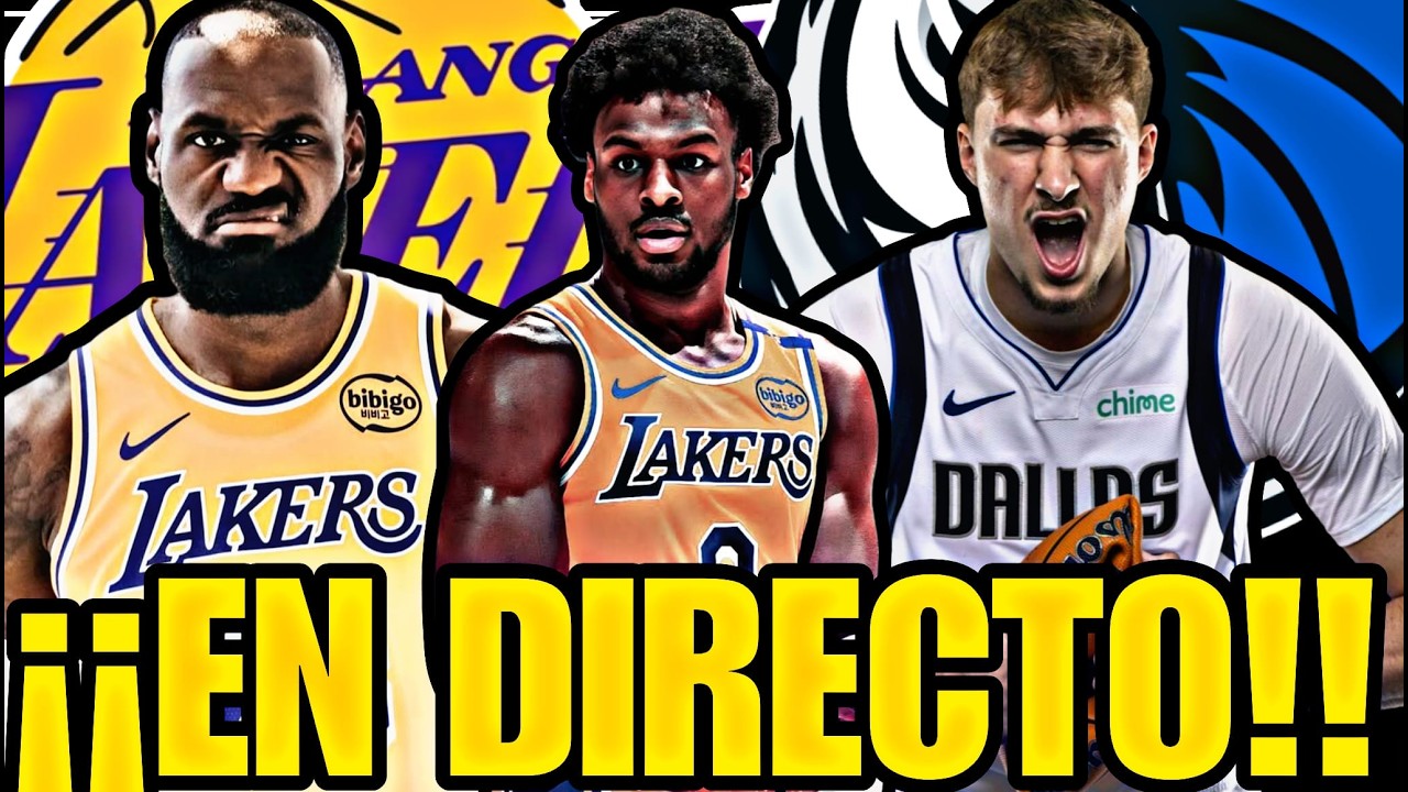 🚨😱 ¡¡¡PARTIDAZO EN DIRECTO!!! 🚨LOS ANGELES LAKERS VS DALLAS MAVERICKS 🟡 PARTIDO EN VIVO NBA