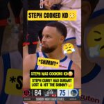 Steph got in his BAG to COOK KD🏃‍♂️💨