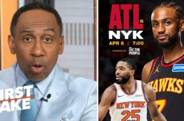 FIRST TAKE | Hawks gonna show Knicks who's the BEST team in East! - Stephen A. doesn't trust Brunson