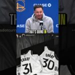 Seth Curry on hitting the floor with Steph and collecting their jerseys