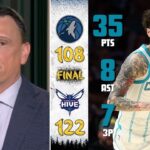 Hornets are real problem in Playoffs - ESPN on Lamelo  35 Pts to sink Wolves 122-108