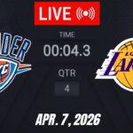 NBA LIVE! Los Angeles Lakers vs Oklahoma City Thunder April 7, 2026 | 2026 NBA Season Live 2K