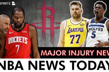 🚨 MASSIVE NBA INJURY NEWS 🚨 Impact On The Houston Rockets & The NBA Playoffs