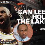 Stephen A. has NO HOPE for LeBron & the Lakers without Luka & AD 🗣️ 'THEY'RE DONE!' | First Take