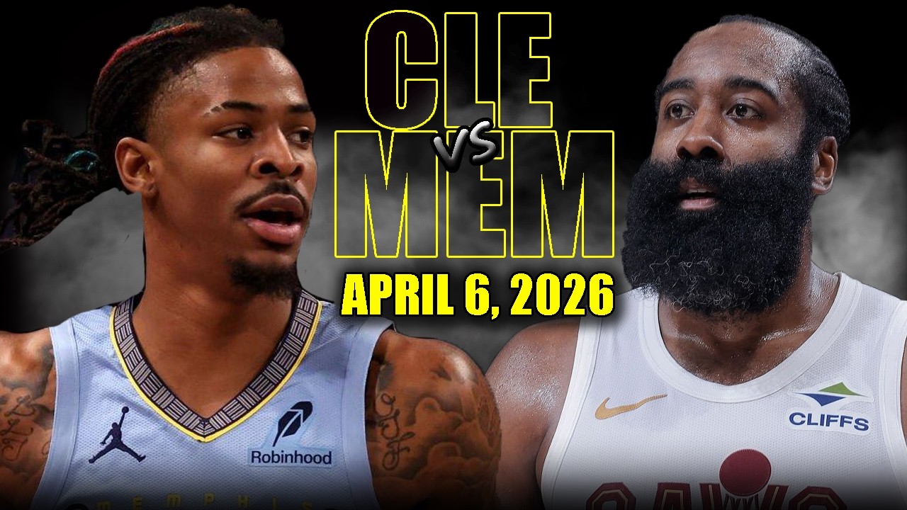 Cleveland Cavaliers vs Memphis Grizzlies Full Game Highlights – April 6, 2026 | NBA Season