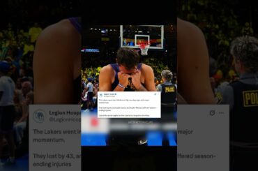 It's OVER for the Lakers 💔