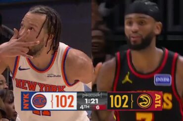 Final 5:25 WILD ENDING Hawks vs Knicks | April 6, 2026