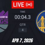 NBA LIVE! Golden State Warriors vs Sacramento Kings | April 7, 2026 | 2026 NBA Season Live 2K