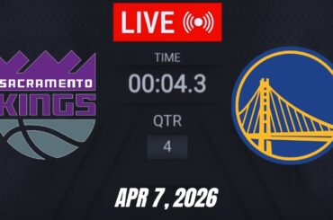 NBA LIVE! Golden State Warriors vs Sacramento Kings | April 7, 2026 | 2026 NBA Season Live 2K