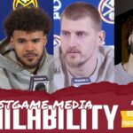 ALL Denver Nuggets Postgame Media vs. POR  🎙️