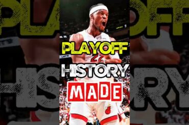 Butler Playoff Masterpiece.#NBAFacts  #NBARecords #JimmyButler #NBAPlayoffs #MiamiHeat