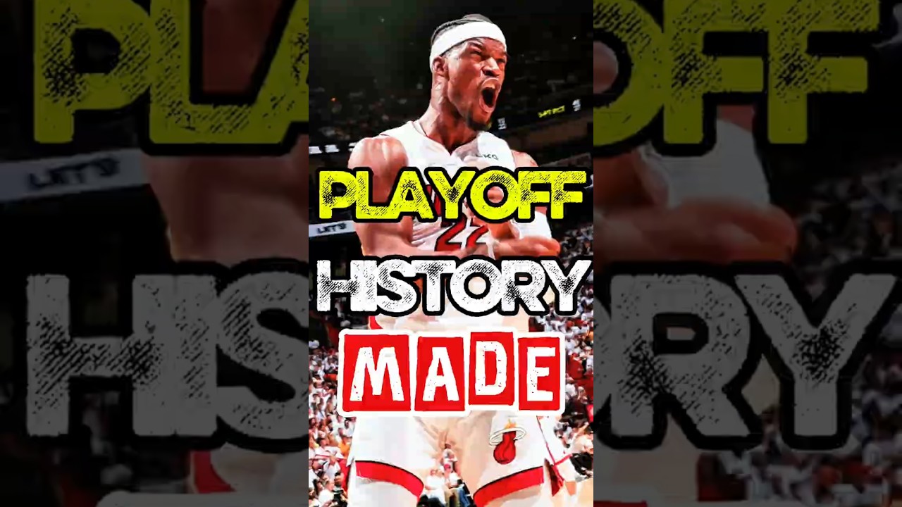 Butler Playoff Masterpiece.#NBAFacts  #NBARecords #JimmyButler #NBAPlayoffs #MiamiHeat