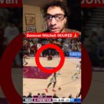 Donovan Mitchell INJURED vs Pacers 🙏