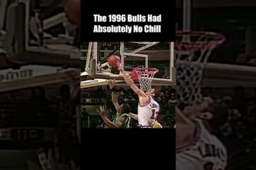 The 1996 Bulls Had Absolutely No Chill #nba #basketball#basketball #bulls #michaeljordan