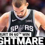 SPURS POSTCAST: VICTOR WEMBANYAMA'S INJURY Overshadows 60th Win, Stephon Castle's Big Night vs 76ers