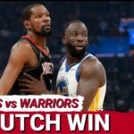 Rockets Earn CLUTCH Win Vs Warriors As Kevin Durant & Alperen Sengun SPOIL Stephen Curry's RETURN