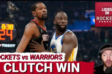 Rockets Earn CLUTCH Win Vs Warriors As Kevin Durant & Alperen Sengun SPOIL Stephen Curry's RETURN
